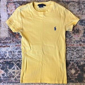 Ralph Lauren Yellow Short Sleeve Tee